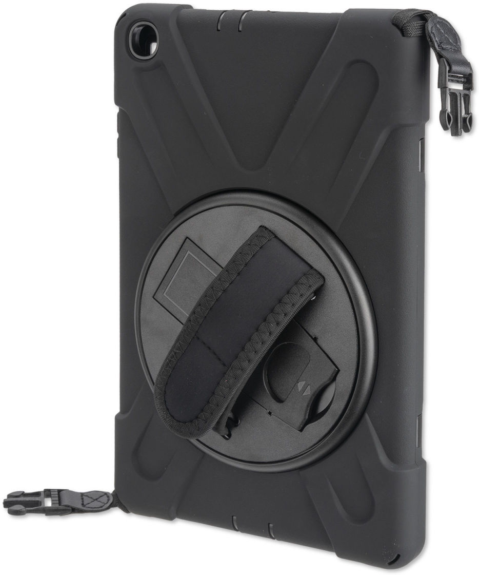4smarts Rugged GRIP Samsung Galaxy Tab A 10.1 (2019) Hoes Zwart afbeelding 5