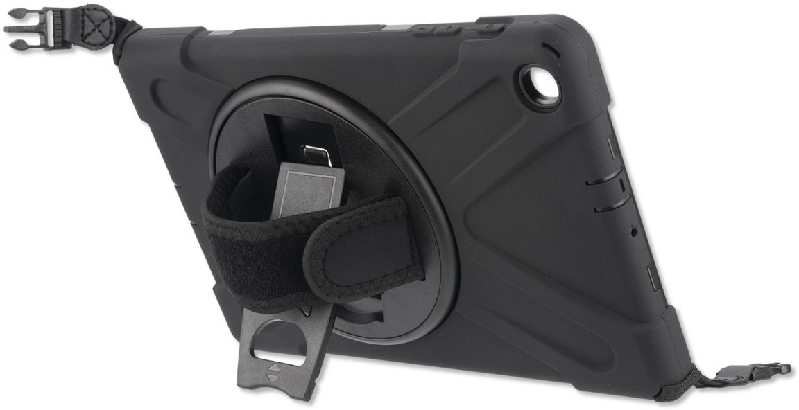 4smarts Rugged GRIP Samsung Galaxy Tab A 10.1 (2019) Hoes Zwart afbeelding 6