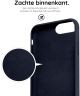 HappyCase Apple iPhone SE (2020) Hoesje Siliconen Back Cover Blauw