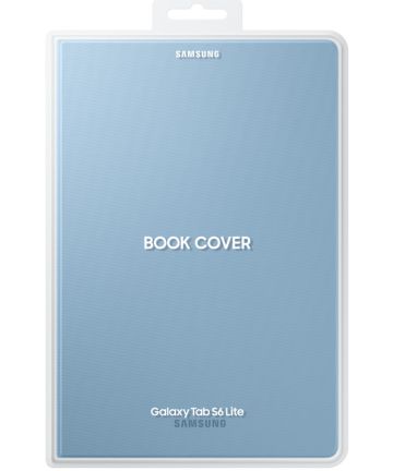 voering Goodwill Mompelen Originele Samsung Galaxy Tab S6 Lite Hoes Book Cover Blauw | GSMpunt.nl