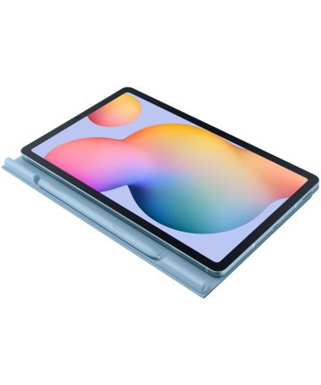 kristal aanval dreigen Originele Samsung Galaxy Tab S6 Lite Hoes Book Cover Blauw | GSMpunt.nl