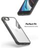 Ringke Fusion Apple iPhone SE (2020/2022) Hoesje Transparant/Zwart