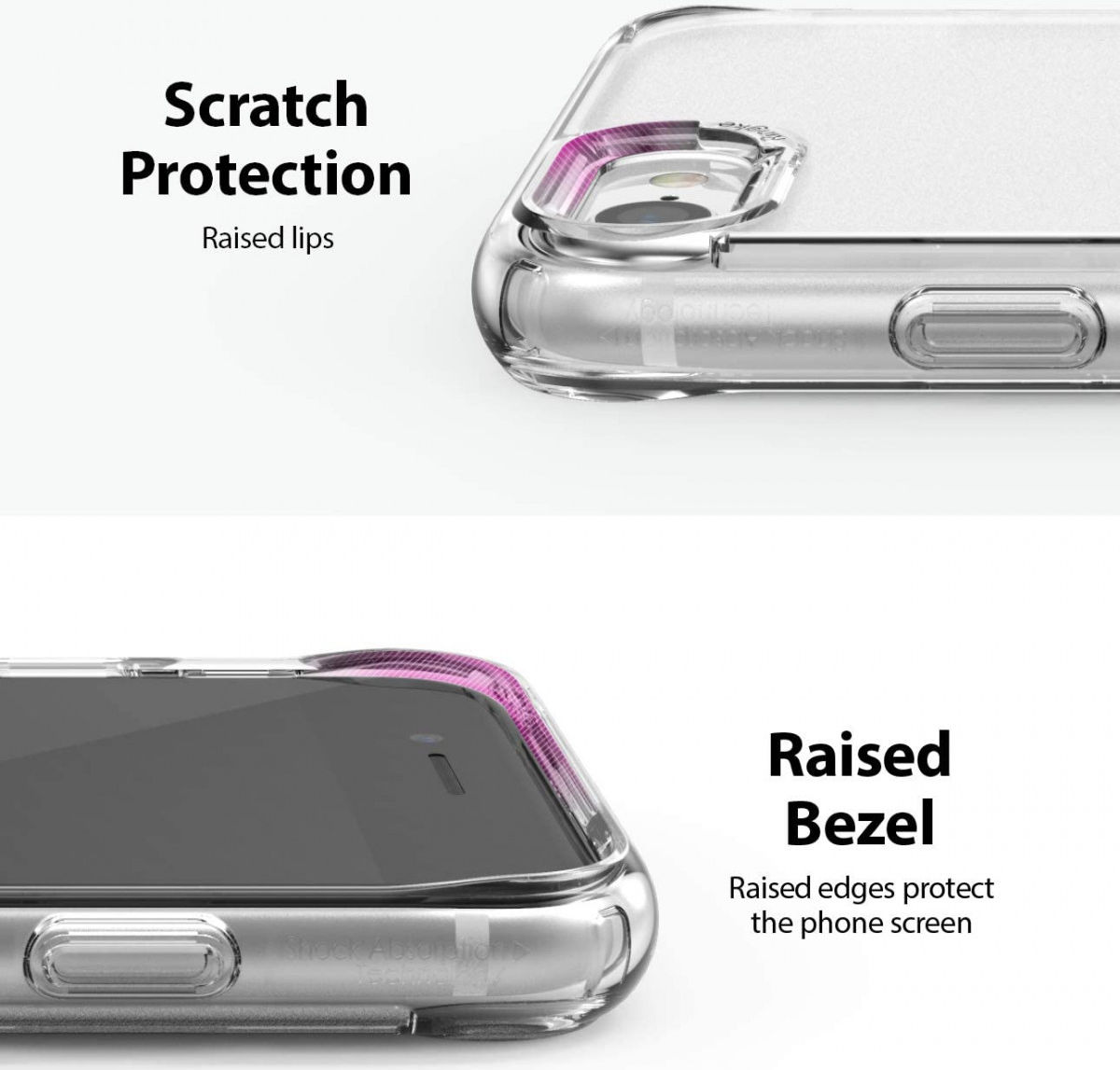 Ringke Fusion Apple iPhone SE (2020) Hoesje Matte Transparant afbeelding 6