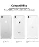Ringke Fusion X Apple iPhone SE (2020) Hoesje Transparant/Zwart