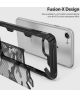 Ringke Fusion X Apple iPhone SE (2020) Hoesje Camo Design Zwart