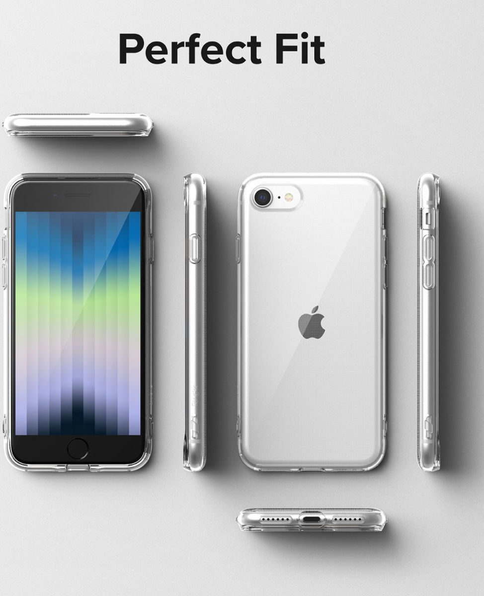 Ringke Air iPhone SE (2020/2022)/8/7 Hoesje Flexibel TPU Transparant afbeelding 8