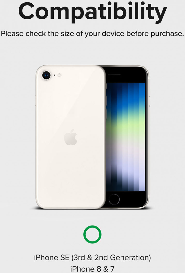 Ringke Air iPhone SE (2020/2022)/8/7 Hoesje Flexibel TPU Transparant afbeelding 9