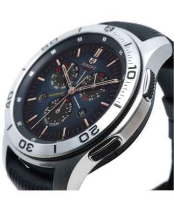 Ringke Bezel Styling Galaxy Watch 46MM Randbeschermer RVS Silver Cases
