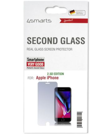 4smarts Second Glass 2.5D Apple iPhone SE 2020 / 2022 Tempered Glass Screen Protectors