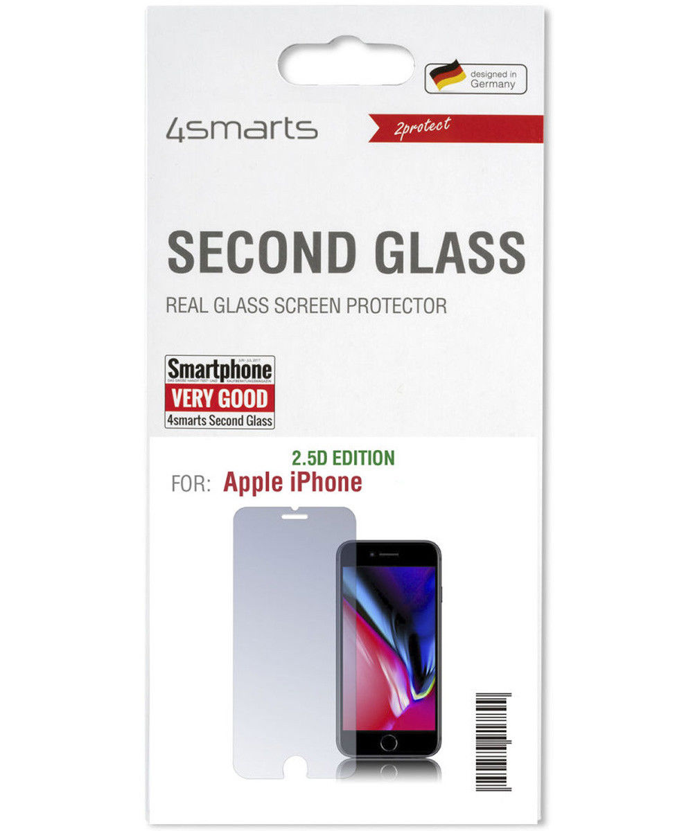4smarts Second Glass 2.5D Apple iPhone SE 2020 / 2022 Tempered Glass afbeelding 1