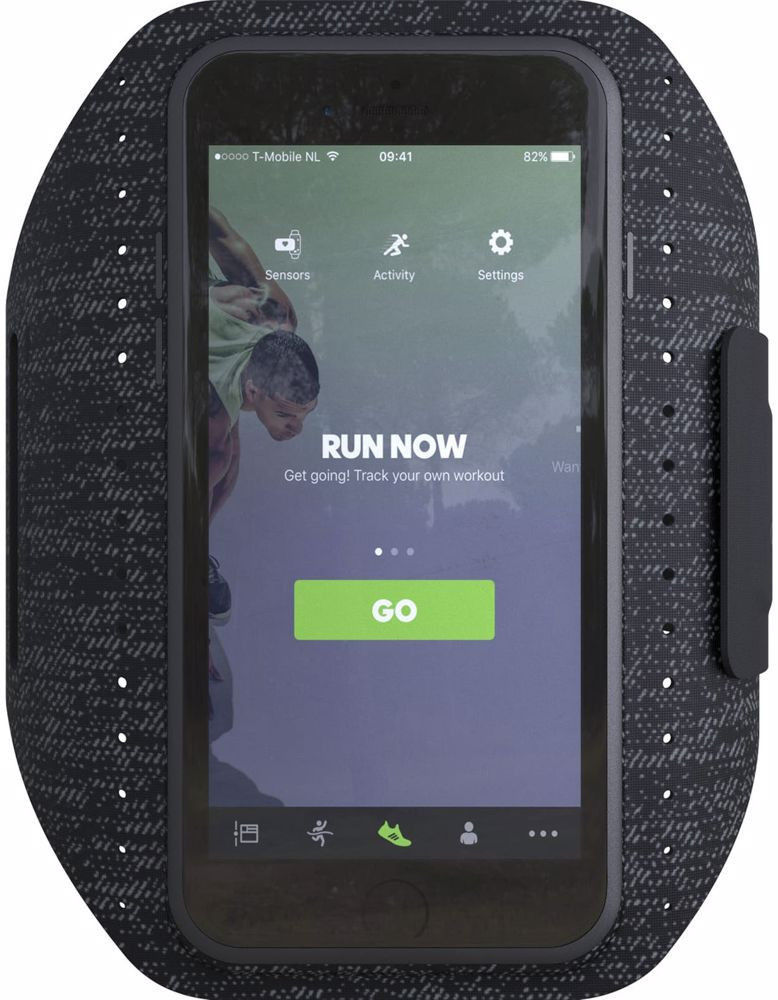 Adidas Smartphone Sport Armband voor het Hardlopen 4.7 Inch Zwart afbeelding 4