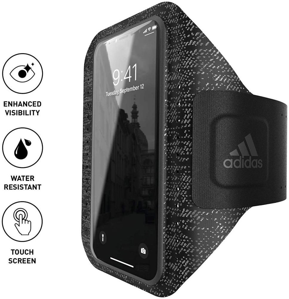 Adidas Smartphone Sport Armband voor het Hardlopen 4.7 Inch Zwart afbeelding 5