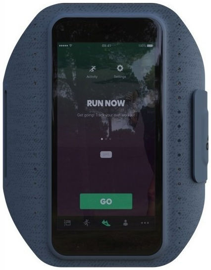 Adidas Smartphone Sport Armband voor het Hardlopen 4.7 Inch Blauw afbeelding 3