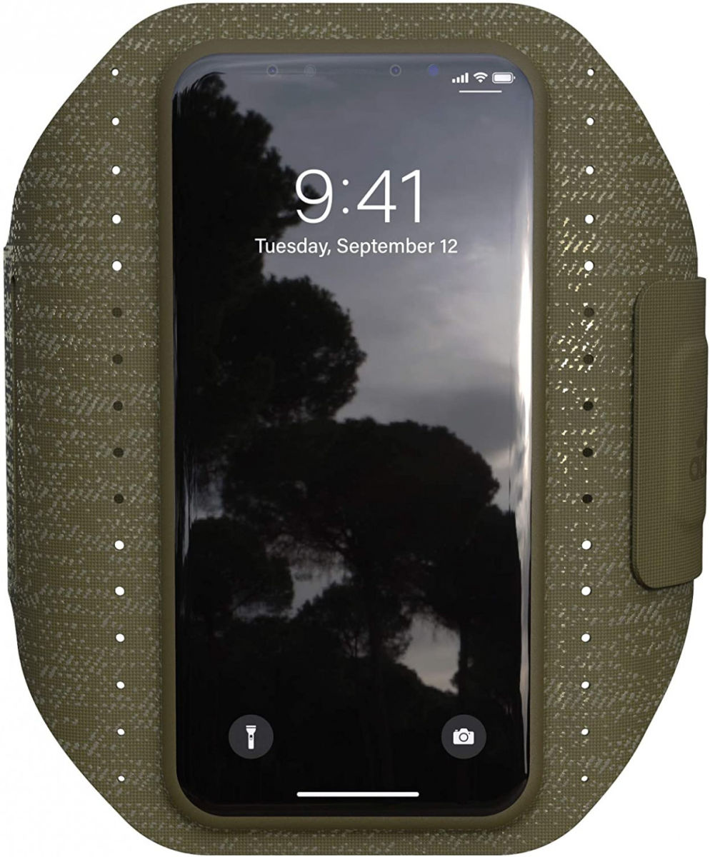 Adidas Smartphone Sport Armband voor het Hardlopen 5.5 Inch Khaki afbeelding 3