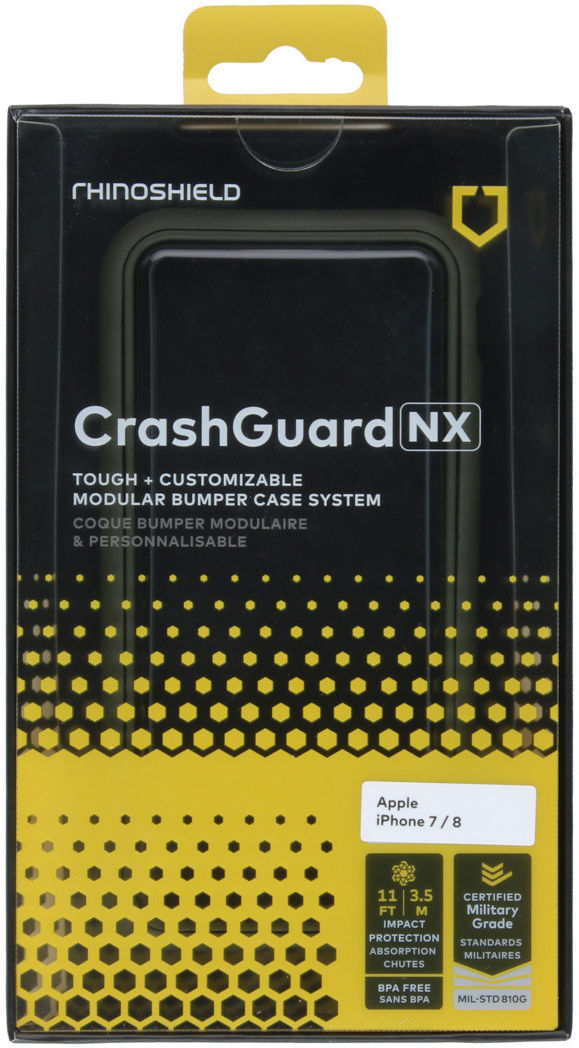 RhinoShield CrashGuard NX iPhone SE (2020/2022) Bumper Hoesje Groen afbeelding 5