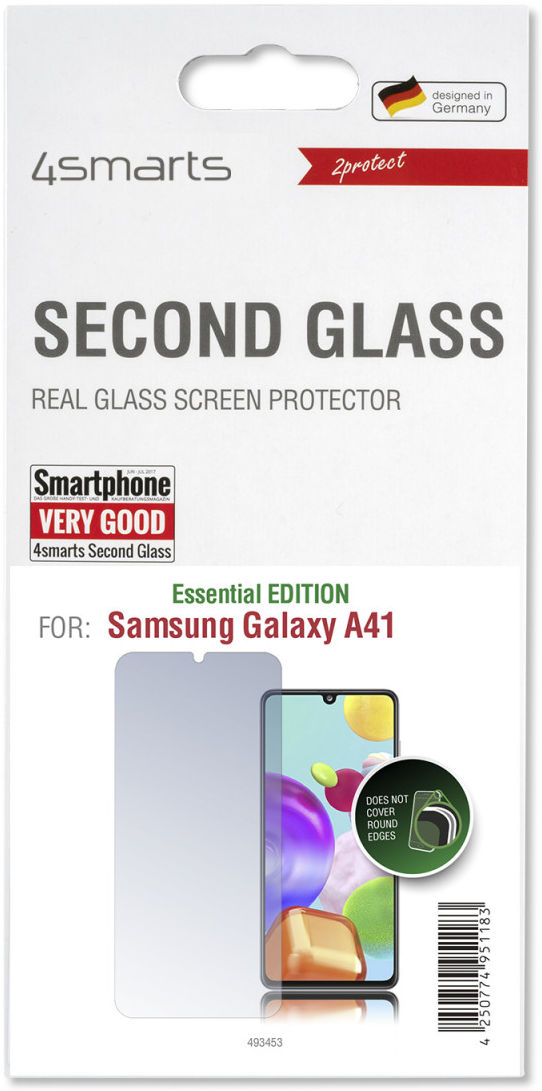 4smarts Second Glass 2.5D Samsung Galaxy A41 Tempered Glass afbeelding 2