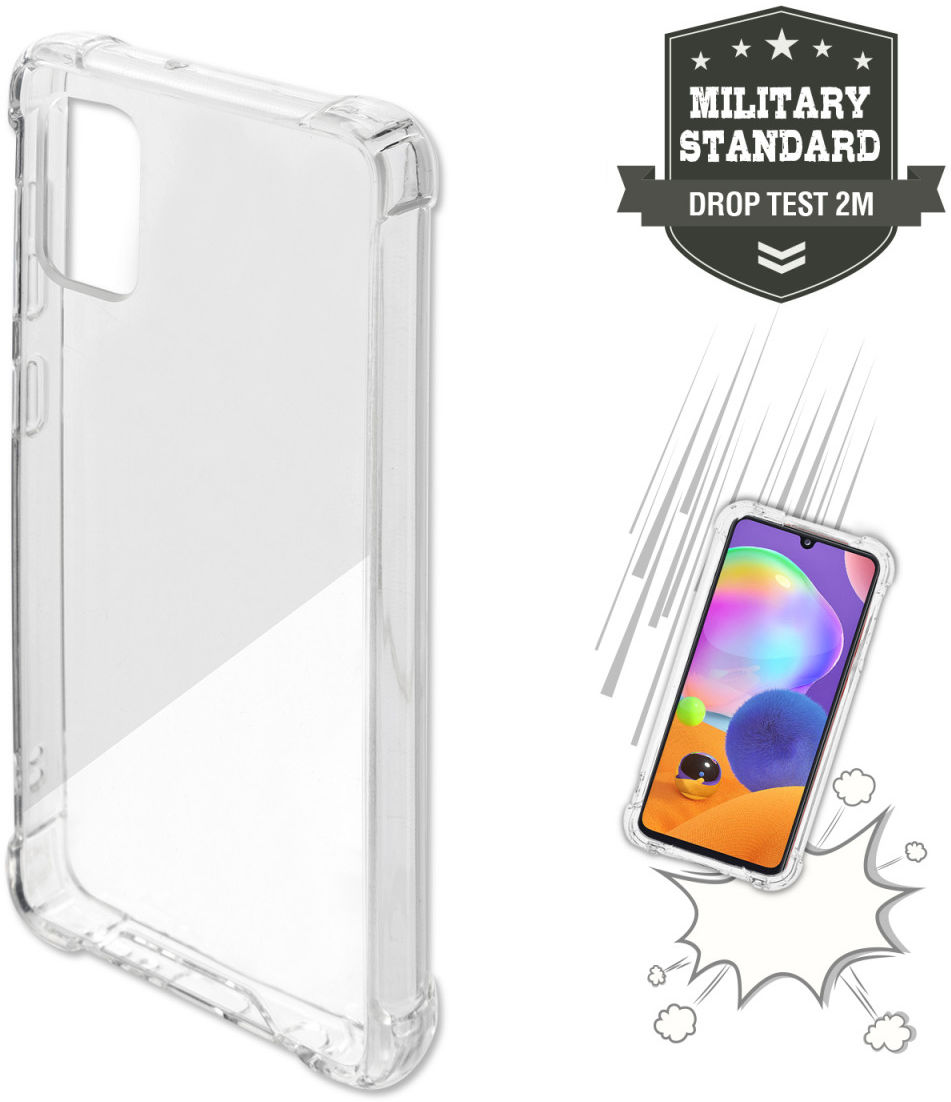 4smarts Ibiza Back Cover Samsung Galaxy A41 Transparant afbeelding 3