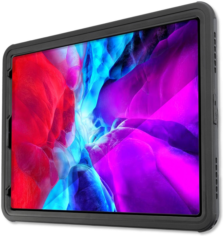 4smarts Rugged Active Pro STARK iPad Pro 12.9 (2020) Hoesje Zwart afbeelding 3