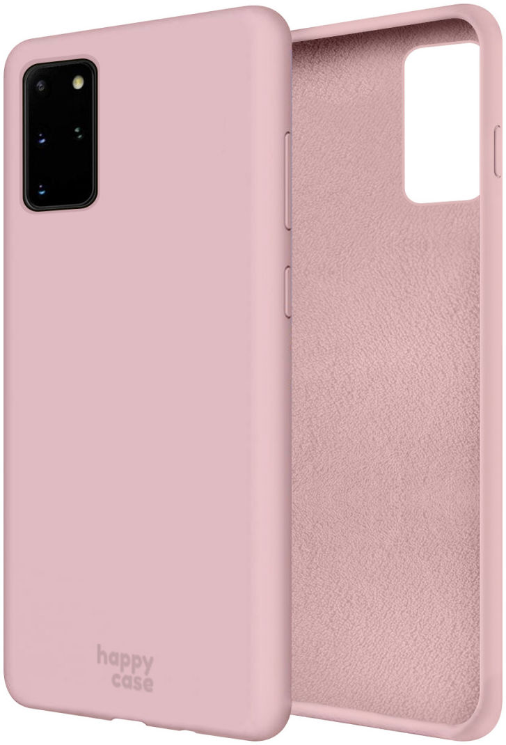 HappyCase Samsung Galaxy S20 Plus Hoesje Siliconen Back Cover Roze afbeelding 2