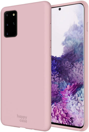 HappyCase Samsung Galaxy S20 Plus Hoesje Siliconen Back Cover Roze afbeelding 1