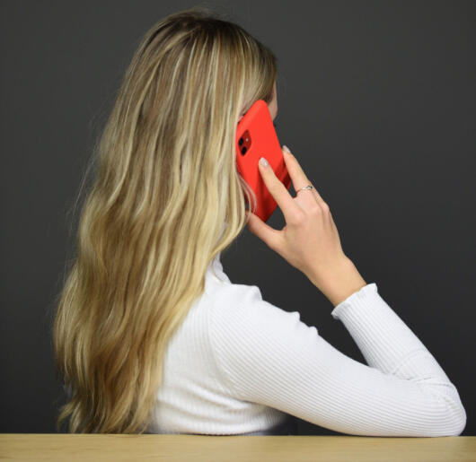 HappyCase Samsung Galaxy S20 Plus Hoesje Siliconen Back Cover Rood afbeelding 5