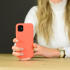 HappyCase Samsung Galaxy S20 Plus Hoesje Siliconen Back Cover Oranje afbeelding 4