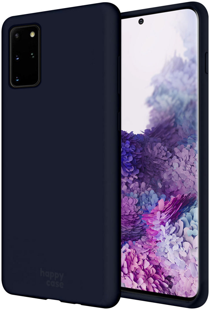HappyCase Samsung Galaxy S20 Plus Hoesje Siliconen Back Cover Blauw afbeelding 1