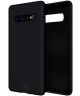 HappyCase Samsung Galaxy S10 Plus Hoesje Siliconen Back Cover Zwart