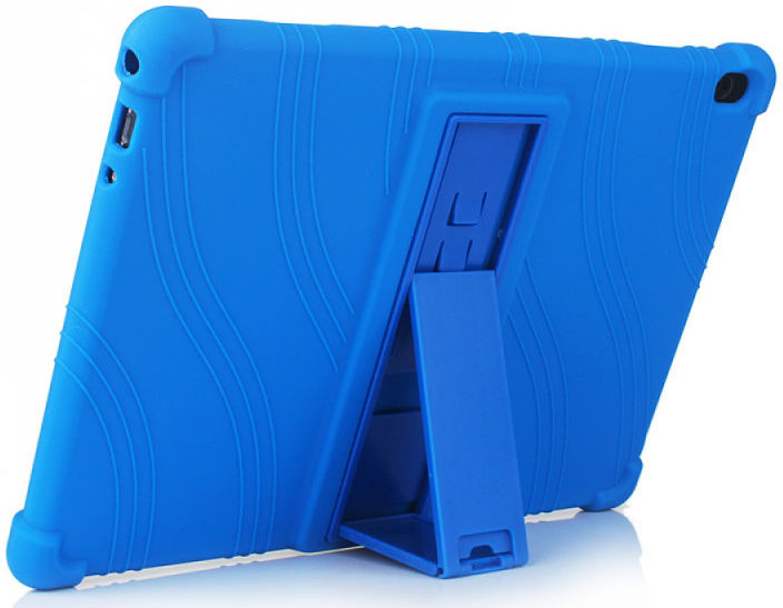 Lenovo Tab M10 (HD) Gen 1 Kinder Tablethoes Kickstand Siliconen Blauw afbeelding 4