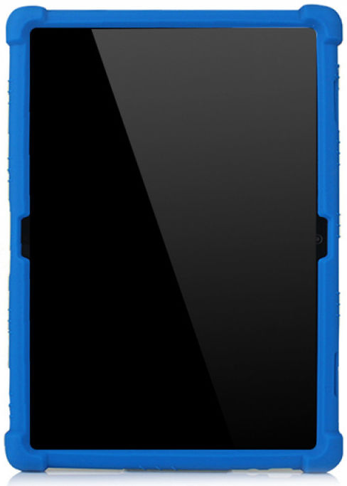 Lenovo Tab P10 Kindvriendelijke Hoes Met Kickstand Siliconen Blauw afbeelding 3