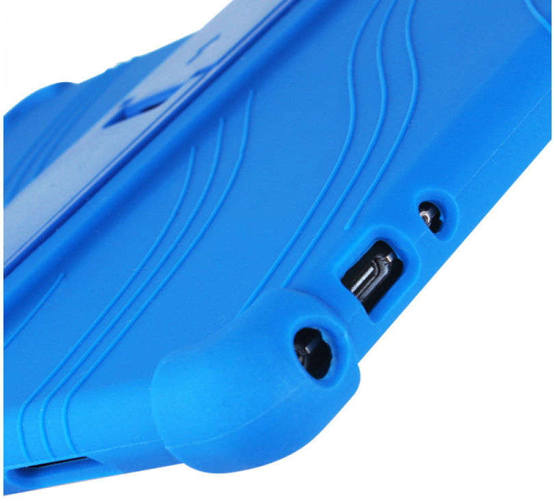 Lenovo Tab P10 Kindvriendelijke Hoes Met Kickstand Siliconen Blauw afbeelding 6