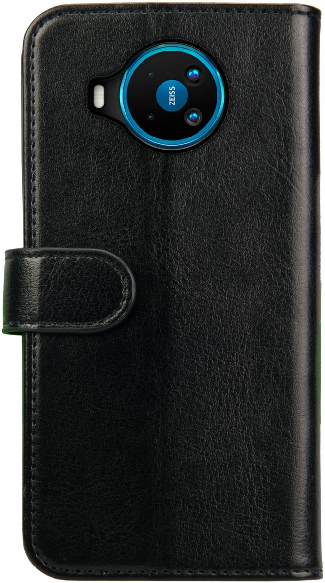 Rosso Element Nokia 8.3 Hoesje Book Cover Zwart afbeelding 2