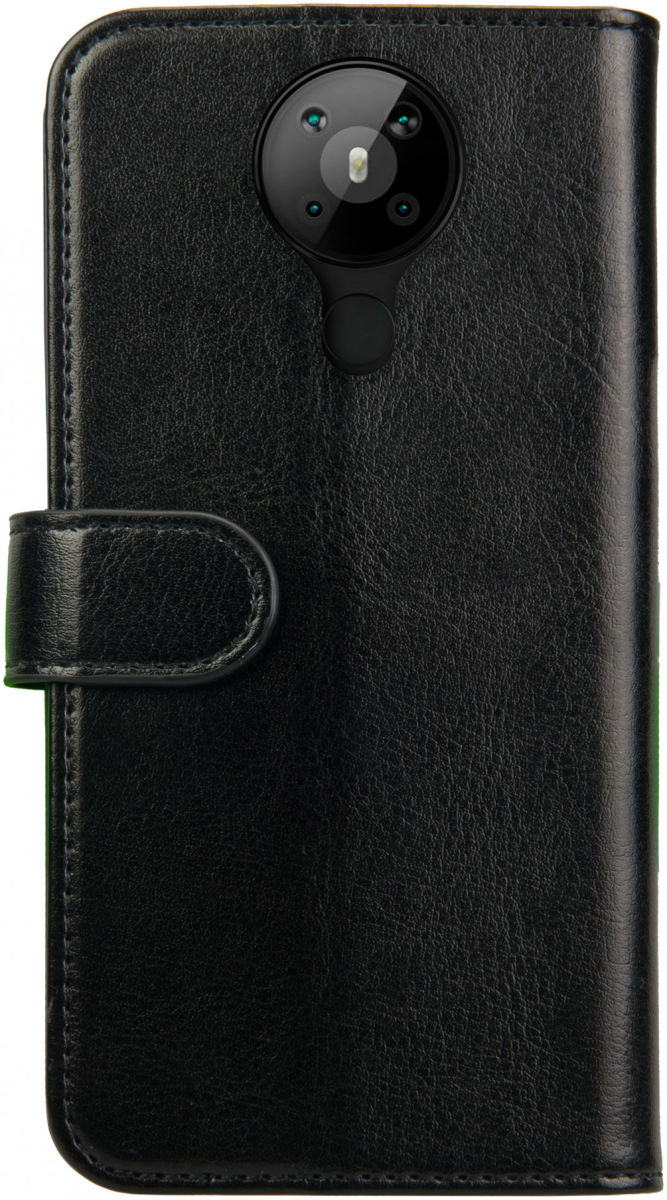 Rosso Element Nokia 5.3 Hoesje Book Cover Zwart afbeelding 2