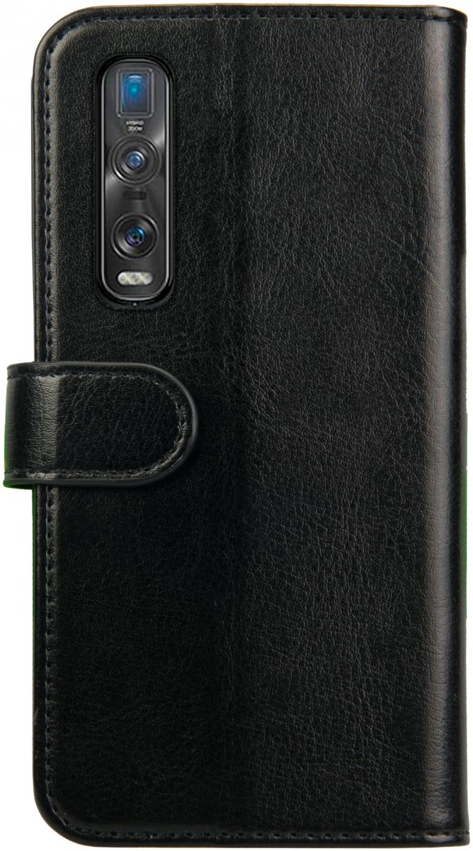 Rosso Element Oppo Find X2 Hoesje Book Cover Zwart afbeelding 2