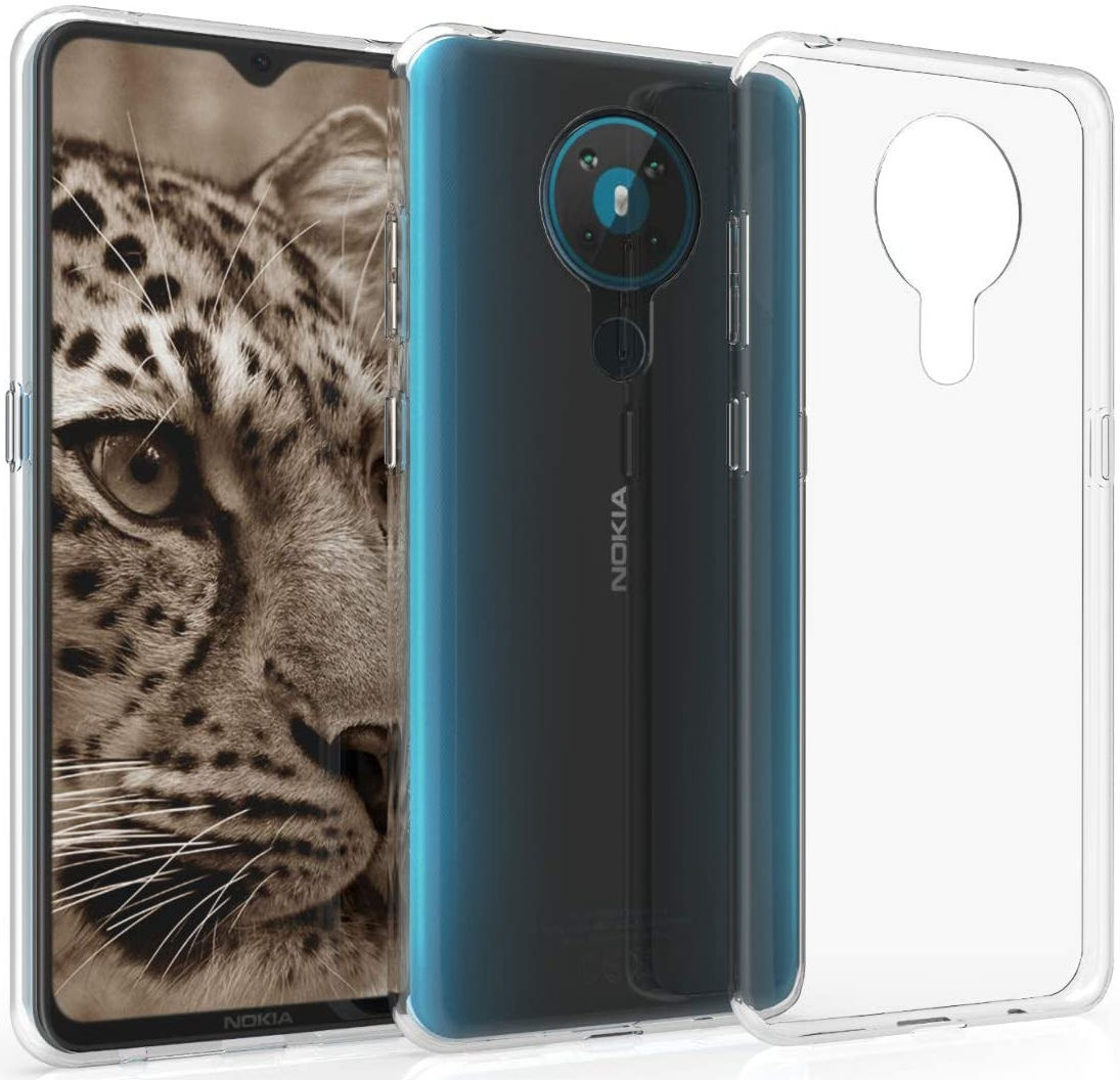 Nokia 5.3 Hoesje Dun TPU Transparant afbeelding 4