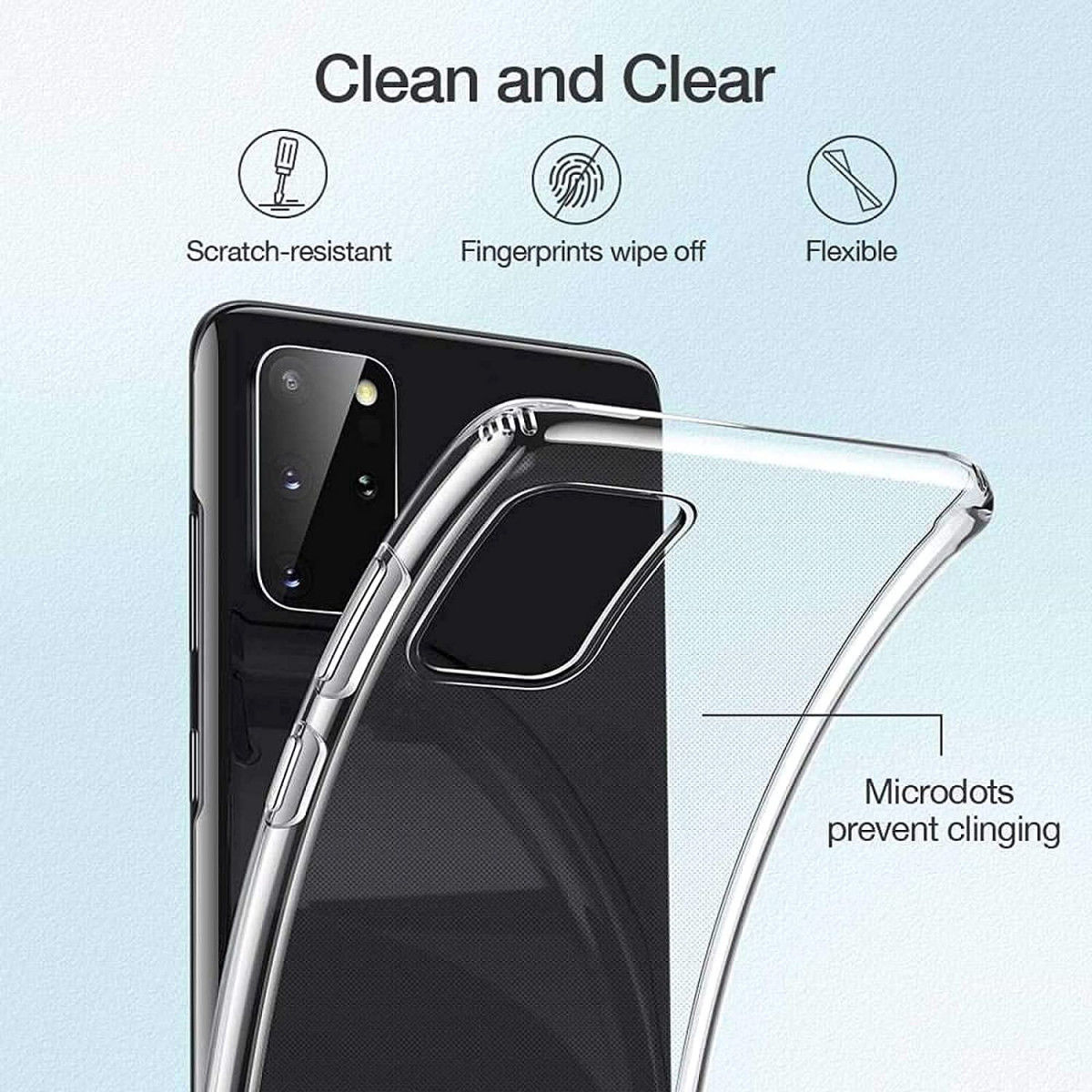 Huawei P40 Pro Hoesje Dun TPU Transparant afbeelding 3
