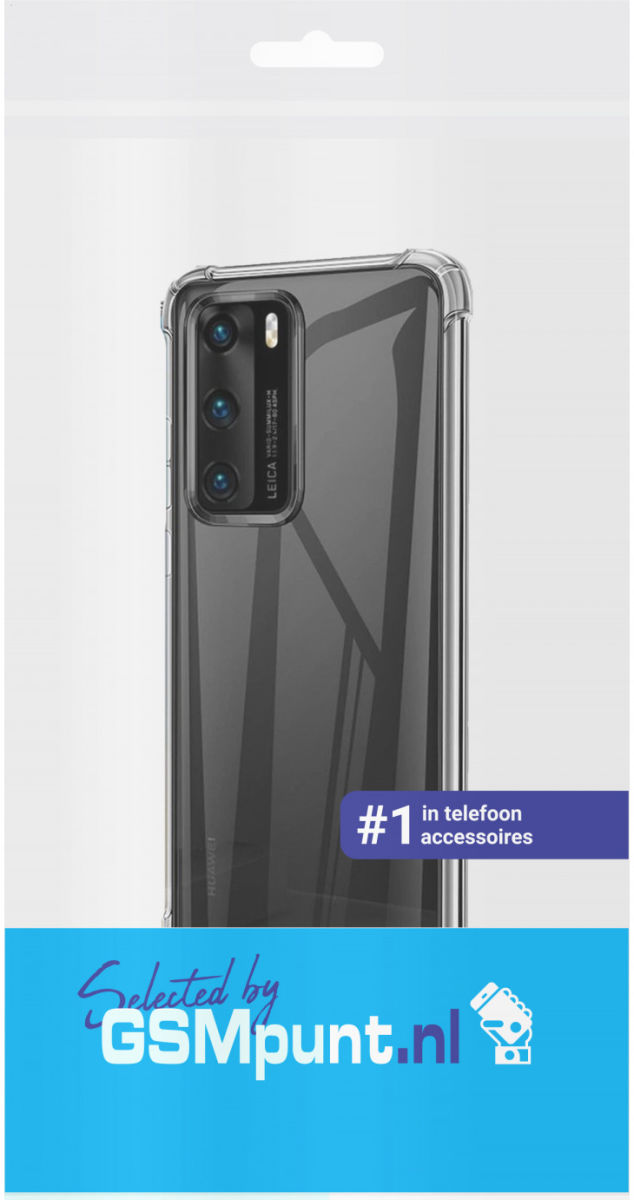 Huawei P40 Pro Hoesje Dun TPU Transparant afbeelding 2