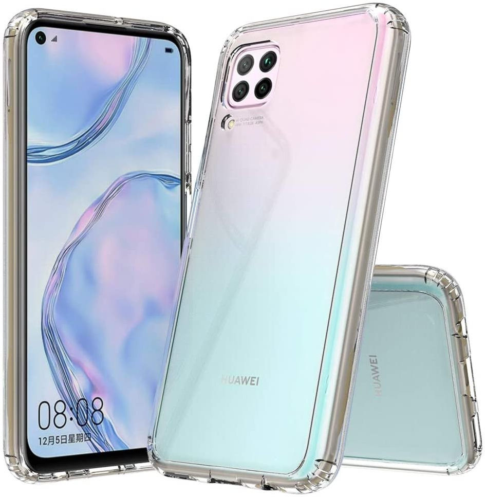 Huawei P40 Lite Hoesje Dun TPU Transparant afbeelding 2