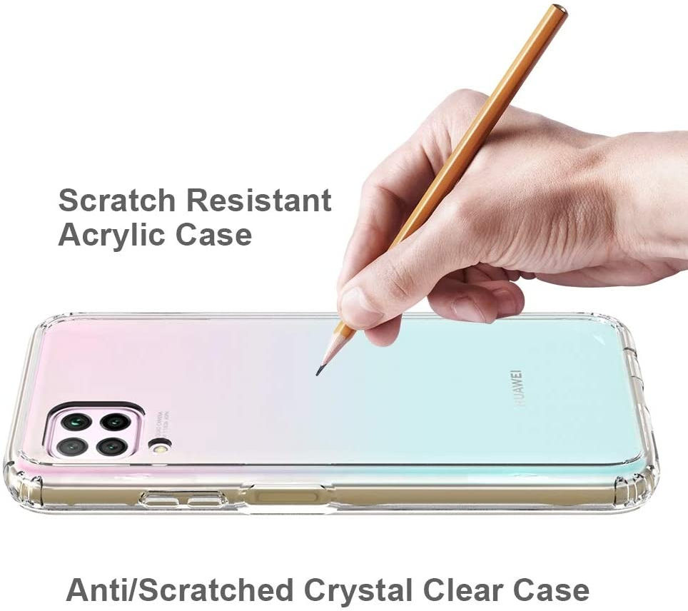 Huawei P40 Lite Hoesje Dun TPU Transparant afbeelding 3