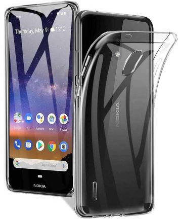 Nokia 1.3 Dun TPU Hoesje Schokbestendig Transparant Hoesjes