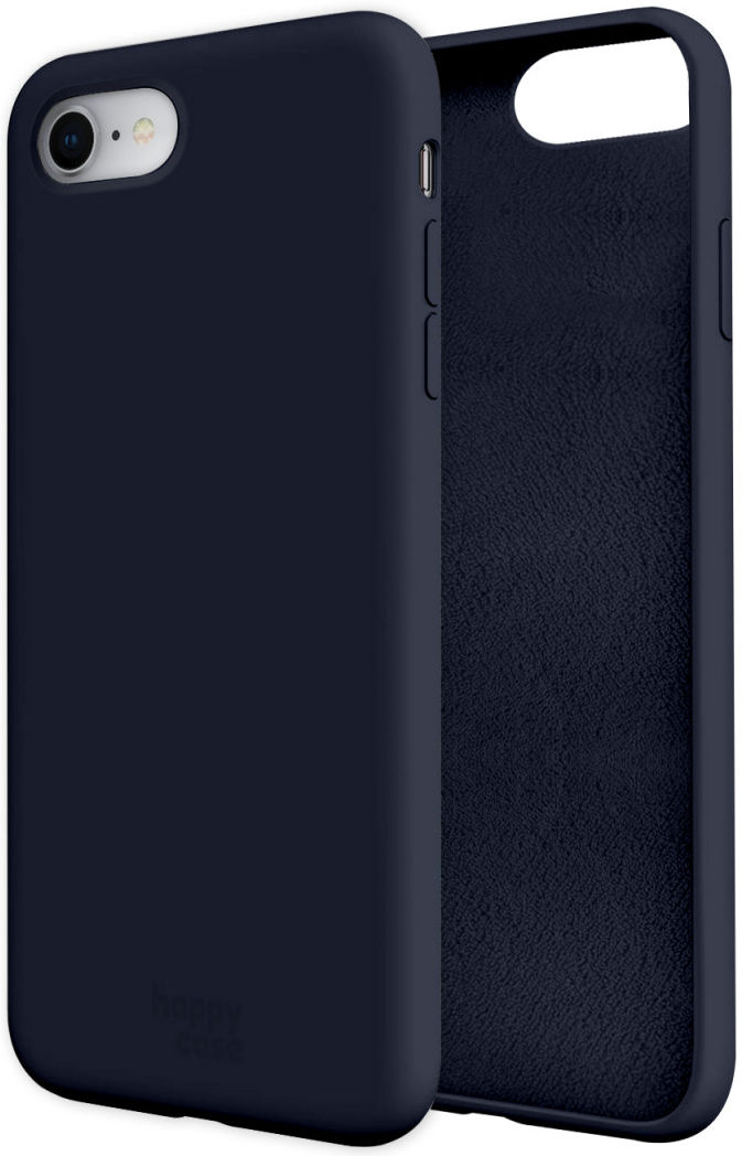 HappyCase iPhone SE 2020/2022 Hoesje Siliconen Back Cover Donker Blauw afbeelding 8
