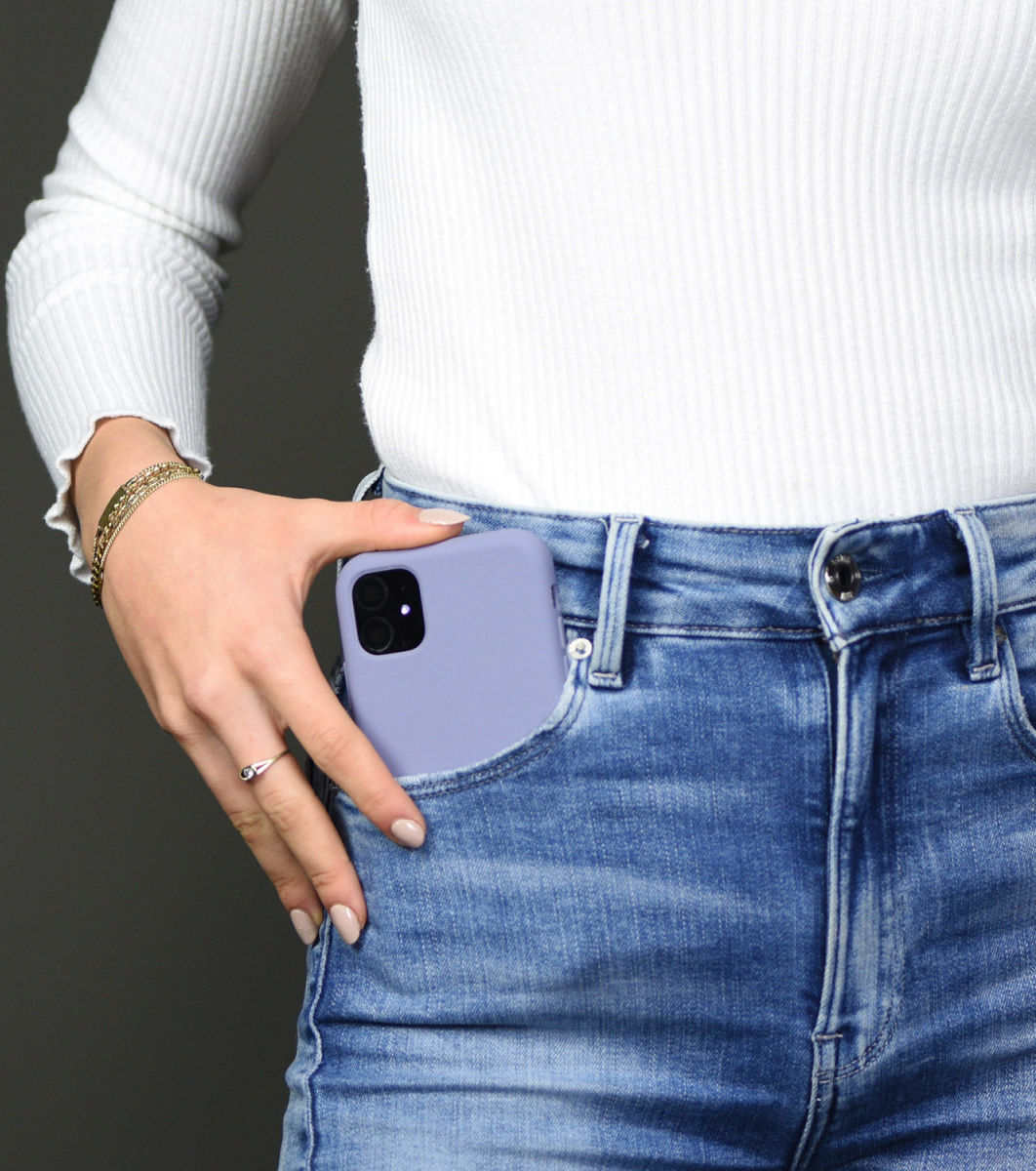 HappyCase iPhone SE 2020/2022 Hoesje Siliconen Back Cover Grijs afbeelding 6