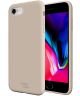 HappyCase iPhone SE 2020 Hoesje Siliconen Back Cover Beige