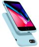 HappyCase iPhone SE 2020/2022 Hoesje Siliconen Back Cover Blauw