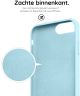 HappyCase iPhone SE 2020/2022 Hoesje Siliconen Back Cover Blauw