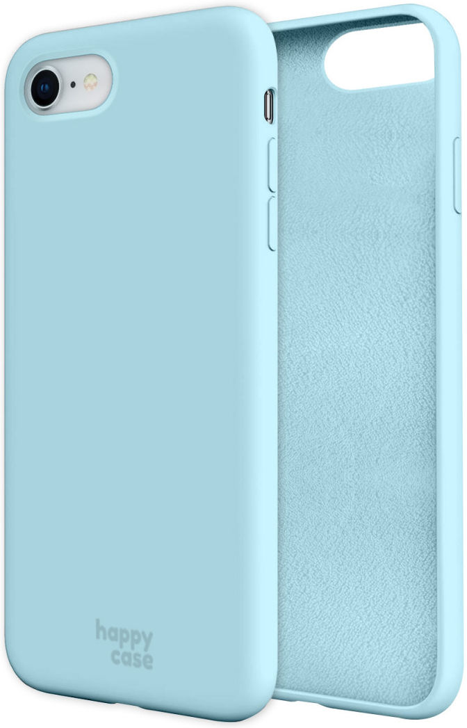 HappyCase iPhone SE 2020/2022 Hoesje Siliconen Back Cover Blauw afbeelding 8