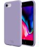 HappyCase iPhone SE 2020 Hoesje Siliconen Back Cover Paars