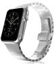 Apple Watch 45MM / 44MM / 42MM Bandje Luxe Schakelband Roestvrij Staal Zilver