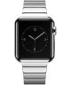 Apple Watch 45MM / 44MM / 42MM Bandje Luxe Schakelband RVS Zilver