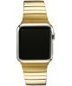 Apple Watch 45MM / 44MM / 42MM Bandje Luxe Schakelband Roestvrij Staal Goud